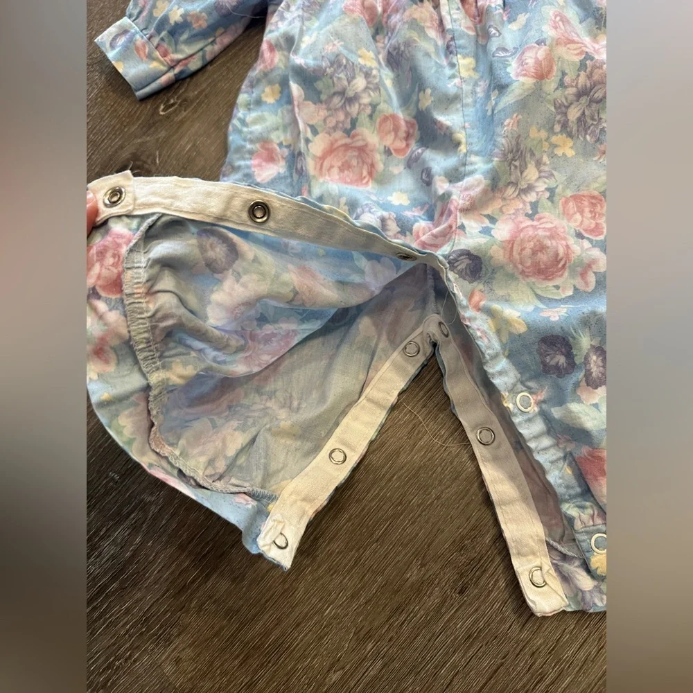 Vintage Doe - spun baby girls onsie rhomper